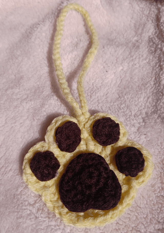 Paw bagcharm
